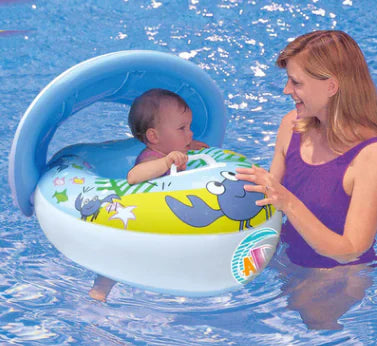 Kiddie Car Pool Float with Shade
