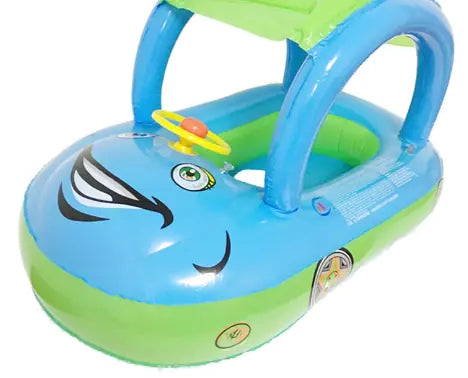 Kiddie Car Pool Float with Shade